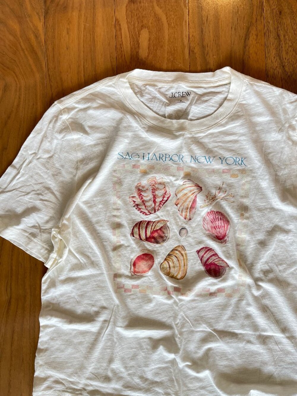 J Crew Sag Harbor sea shell graphic tee - Picture 3 of 5